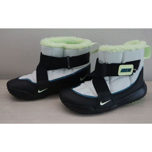 Nike DD0303 Unisex Youth Sz 2Y Black/Green Flex Advance Winter Snow Boots $72+ - Picture 2 of 6